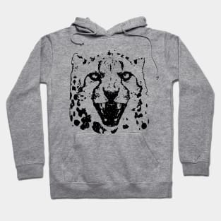 Cheetah StreetArt Style Hoodie